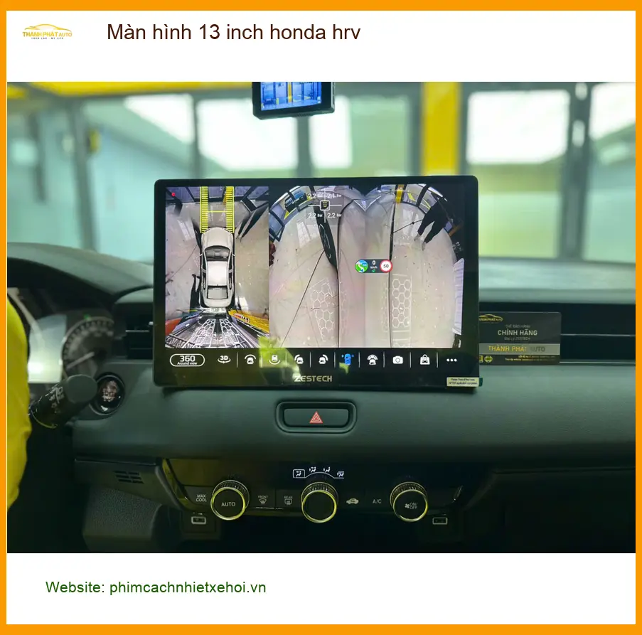 Anh Quân nâng cấp màn hình 13 inch Honda HR-V tại Quận 2 ảnh thực tế 3