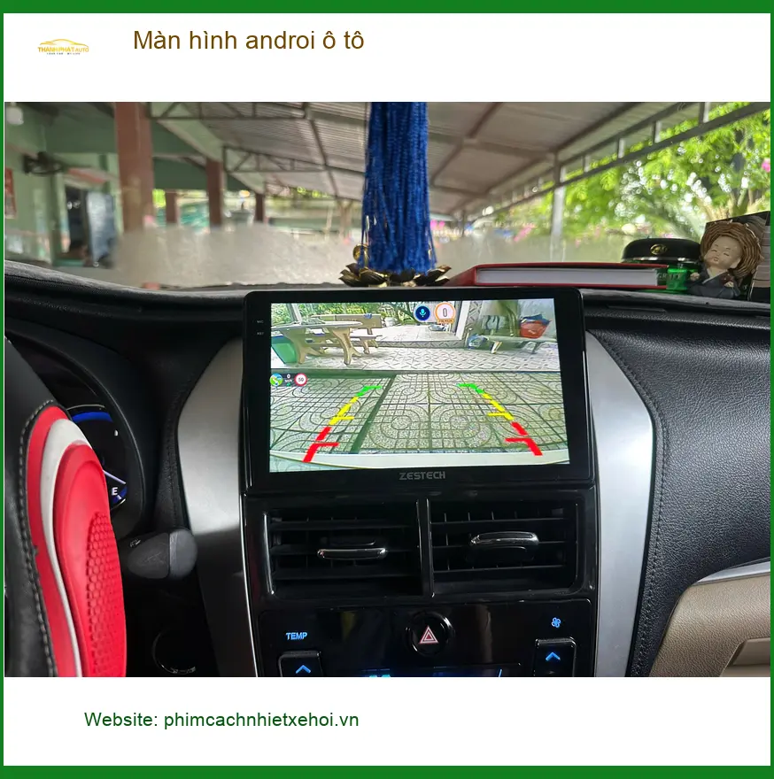 Anh Bách lắp màn hình Android ô tô cho Toyota Camry tại Quận 9 để trải nghiệm công nghệ mới ảnh thực tế 2