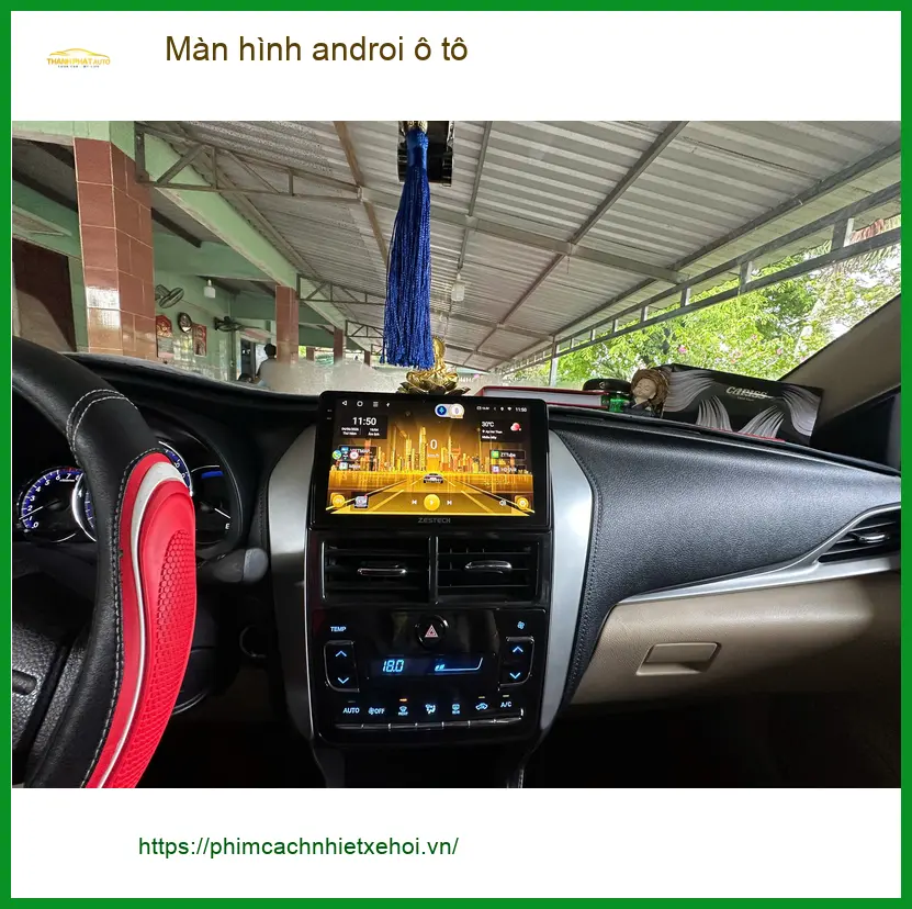 Anh Bách lắp màn hình Android ô tô cho Toyota Camry tại Quận 9 để trải nghiệm công nghệ mới ảnh thực tế 3