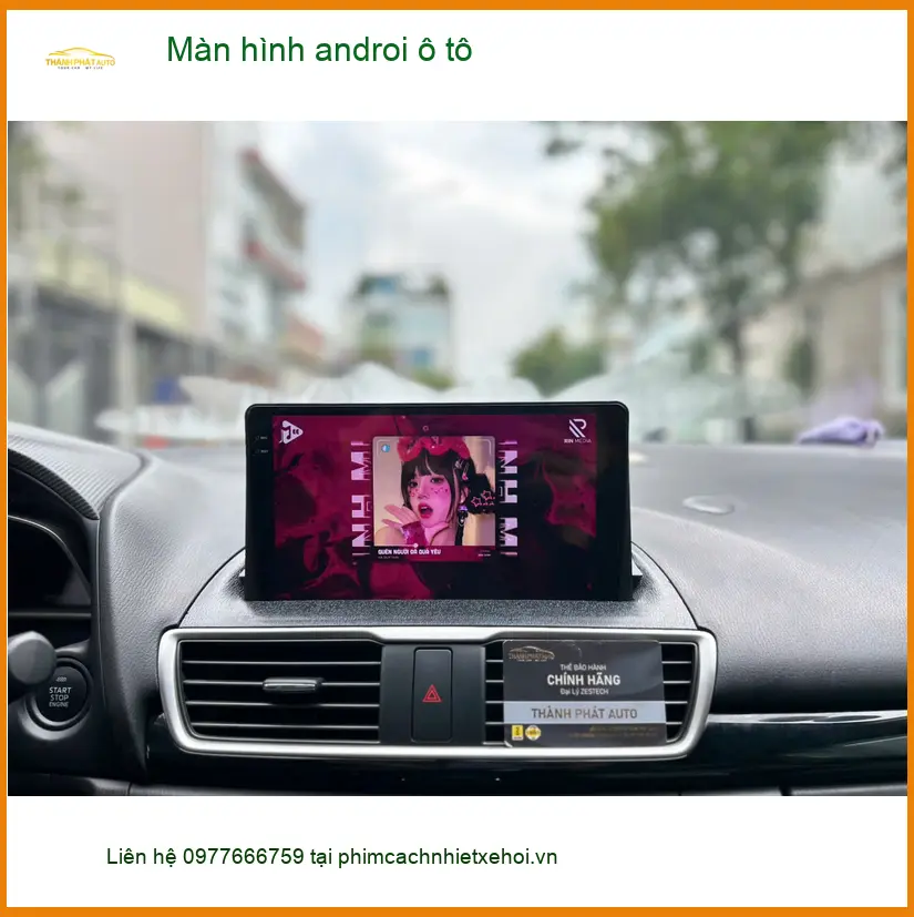 Anh Long lắp màn hình Android ô tô cho Hyundai Accent tại Quận 10