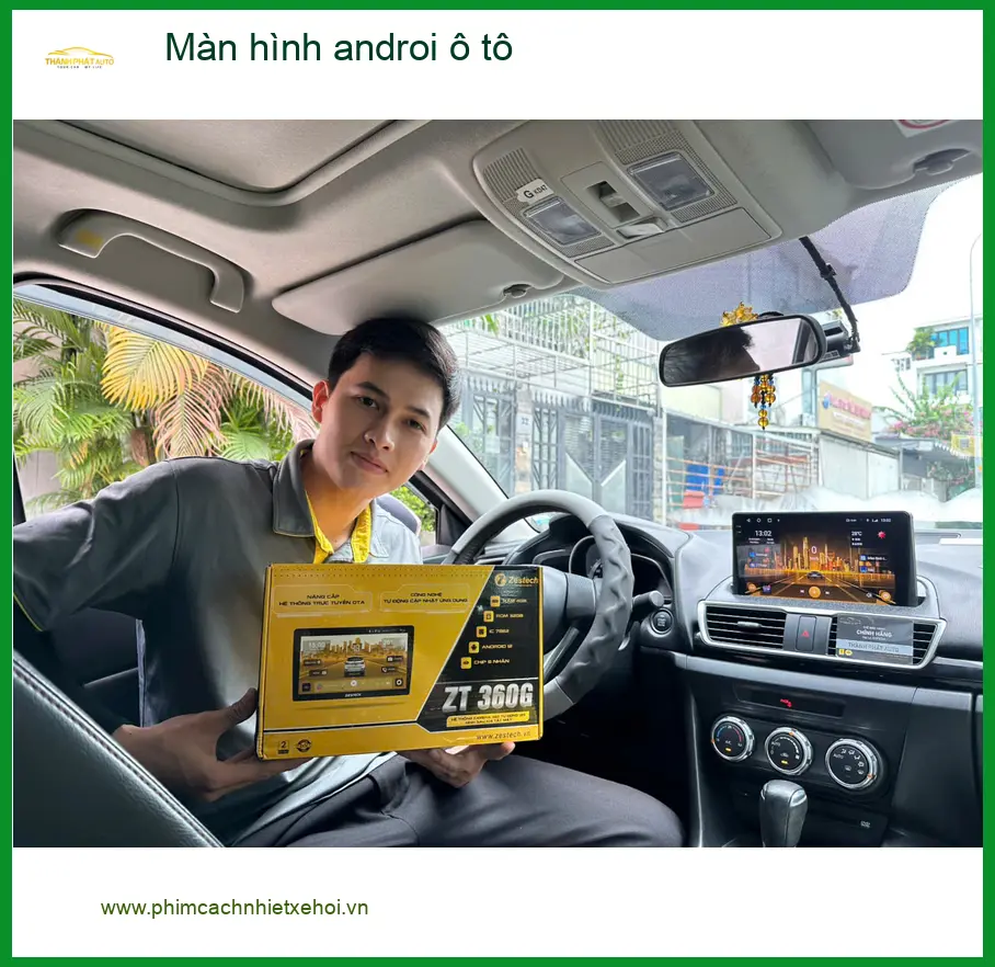 Anh Long lắp màn hình Android ô tô cho Hyundai Accent tại Quận 10 ảnh thực tế 2