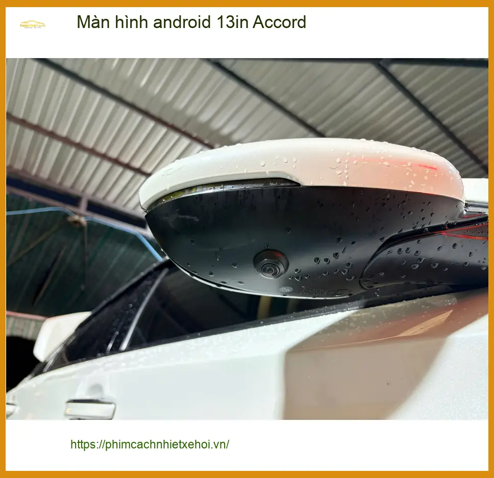 Anh Quang lắp màn hình Android 13in Accord tại Thủ Đức vì màn zin lỗi thời