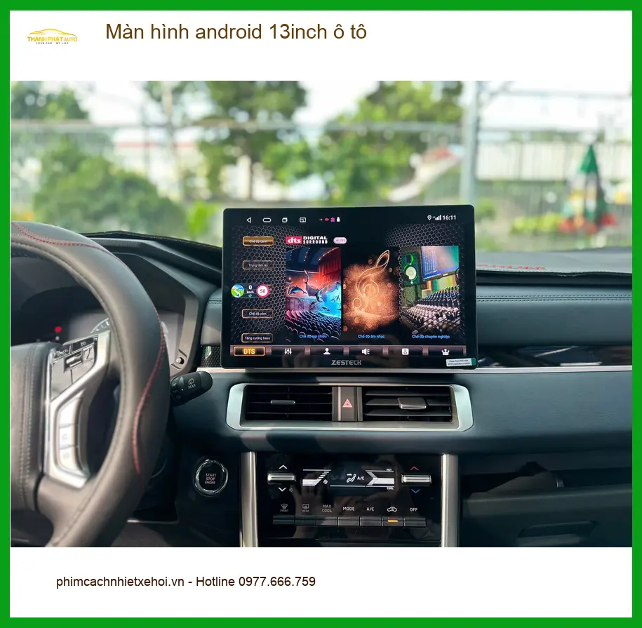 Anh Khải lắp màn hình android 13inch ô tô Kia K3 tại Củ Chi ảnh thực tế 5