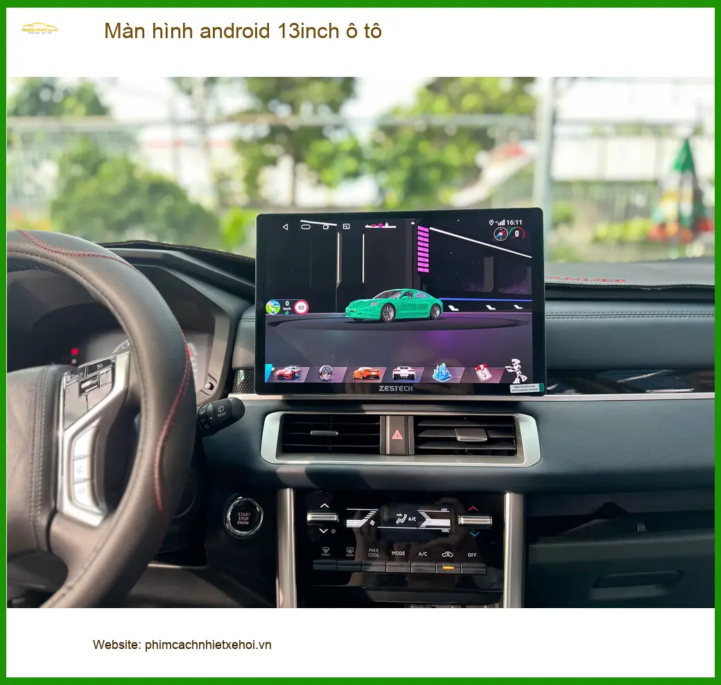 Anh Dũng lắp màn hình android 13inch ô tô VinFast Fadil ở Quận 5 ảnh thực tế 2