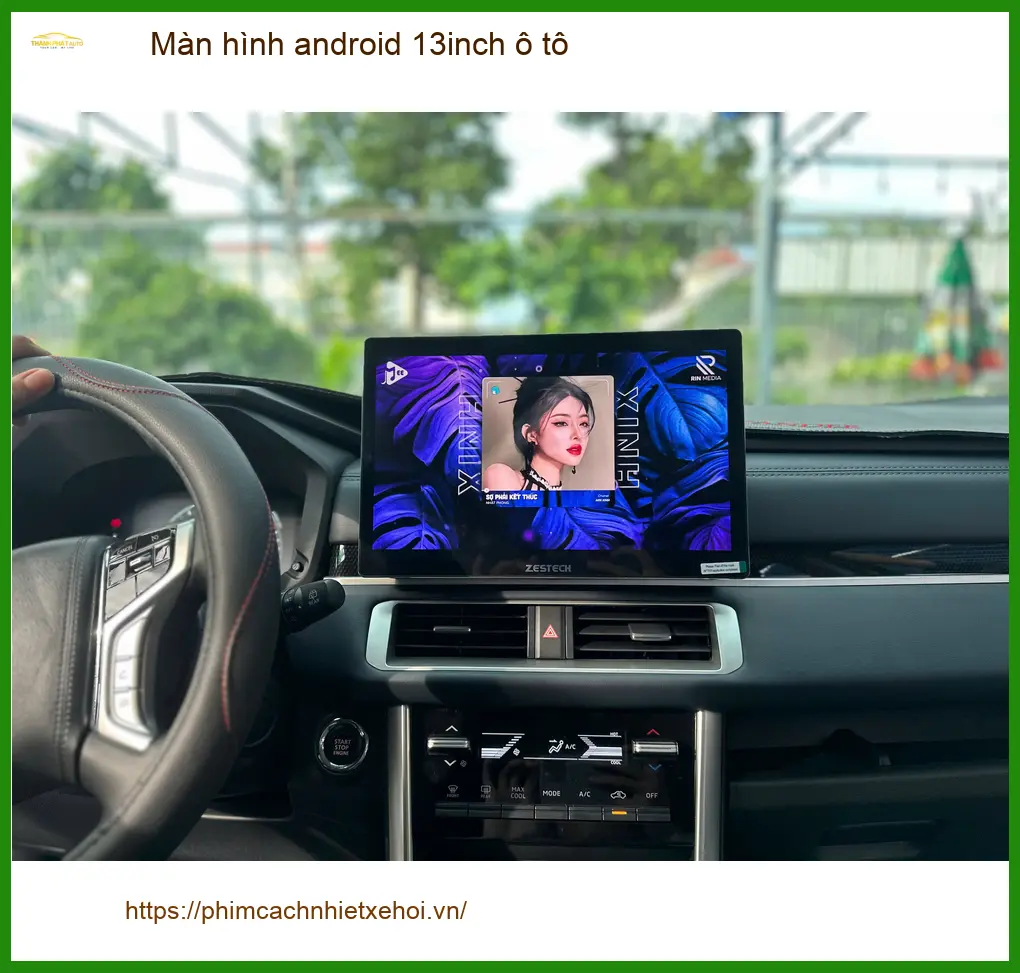 Anh Dũng lắp màn hình android 13inch ô tô VinFast Fadil ở Quận 5 ảnh thực tế 4