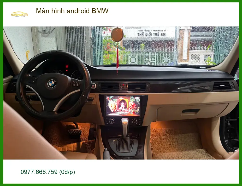 Anh Tùng nâng cấp màn hình Android BMW cho X5 tại Quận 2 để trải nghiệm tiện nghi hơn
