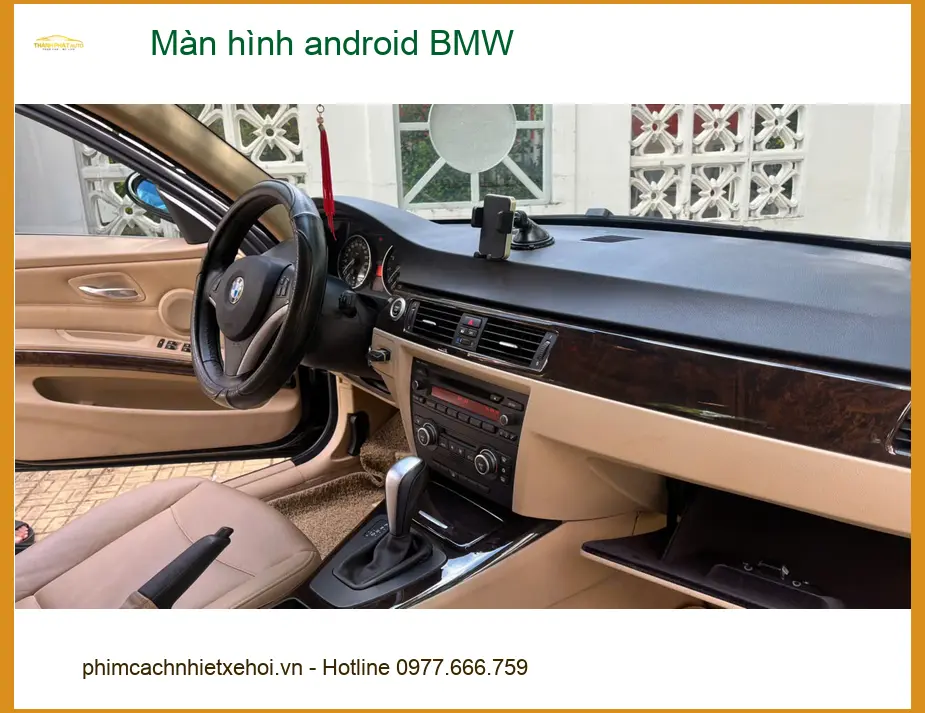 Anh Khang lắp Màn hình android BMW 5 Series tại Quận 9 để nâng tầm trải nghiệm giải trí ảnh thực tế 2