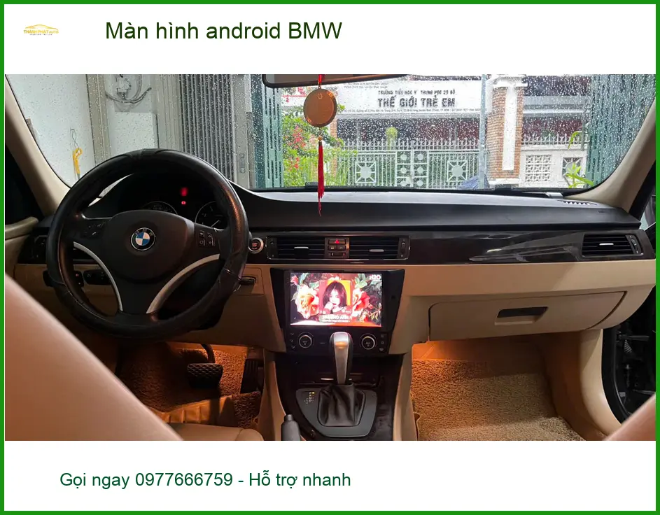 Anh Khang lắp Màn hình android BMW 5 Series tại Quận 9 để nâng tầm trải nghiệm giải trí ảnh thực tế 3