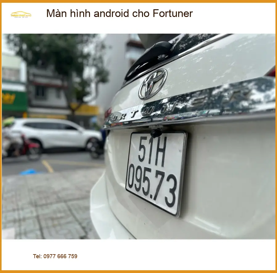 Anh Bách lắp màn hình Android cho Fortuner uy tín tại Quận Tân Bình ảnh thực tế 5