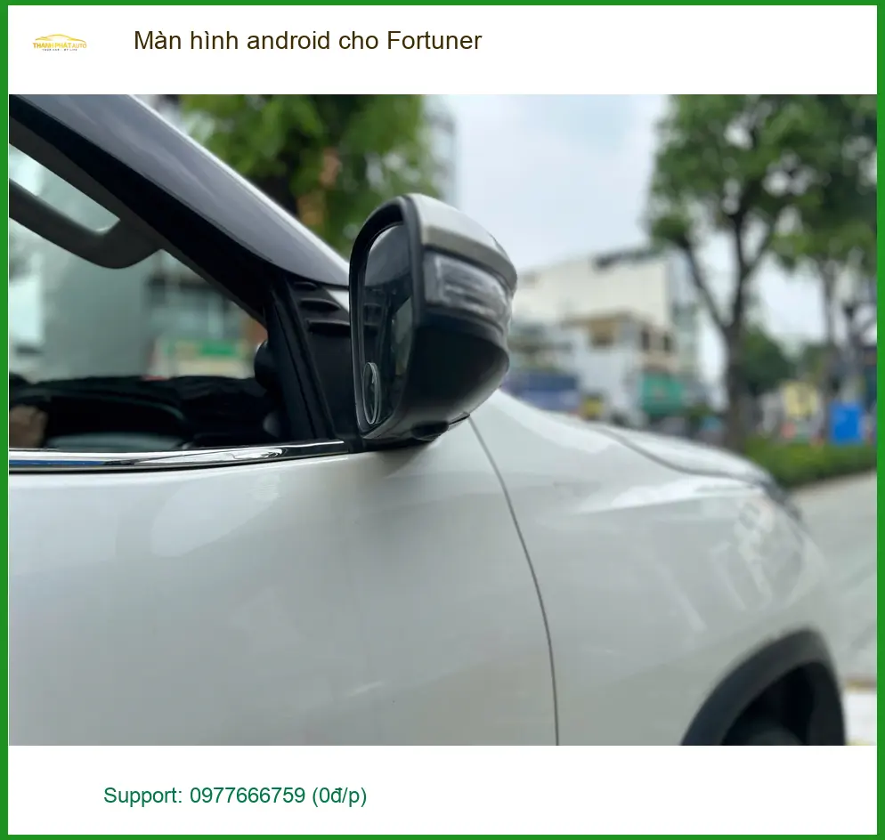 Anh Minh lắp màn hình Android cho Fortuner tại Quận 3 để nâng tầm trải nghiệm giải trí ảnh thực tế 2
