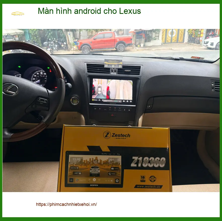 Chú Dũng lắp màn hình Android cho Lexus tại Quận 12, nâng tầm trải nghiệm ảnh thực tế 5