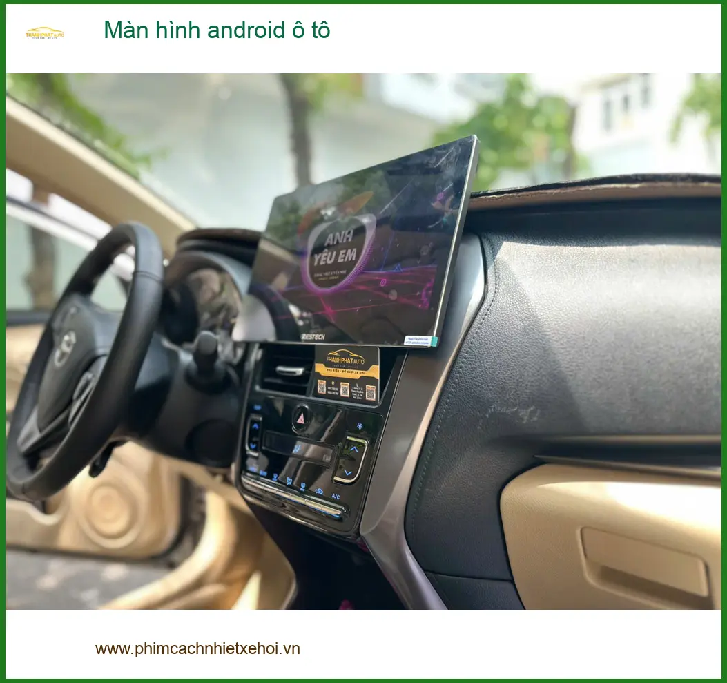 Chú Nghĩa lắp màn hình android ô tô Mazda CX-5 tại Quận Tân Phú để giải trí khi chờ đón con ảnh thực tế 3