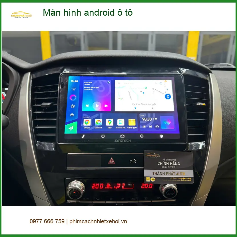 Chú Phiên lắp màn hình Android ô tô cho Kia Sorento tại Tân Bình trải nghiệm lái ảnh thực tế 3