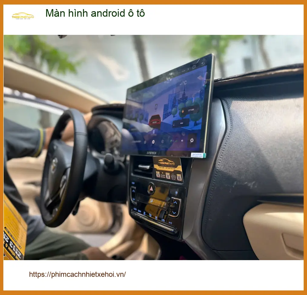 Anh Tấn nâng cấp màn hình Android ô tô cho Mazda CX-5 ở Hóc Môn
