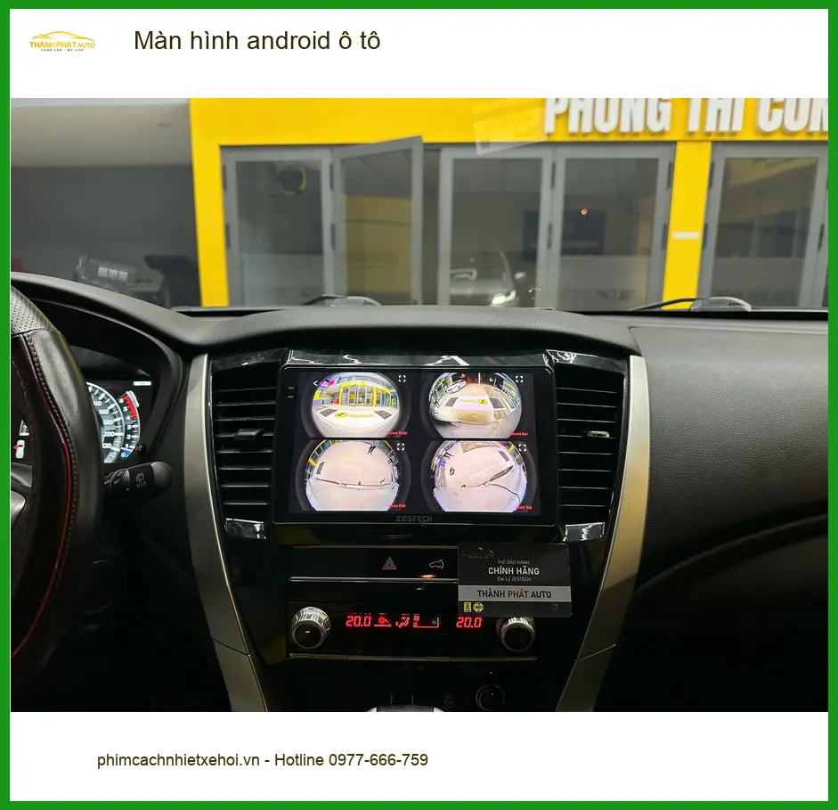 Anh Cường lắp màn hình Android ô tô cho Toyota Vios tại Quận Bình Tân vì màn zin thiếu tính năng