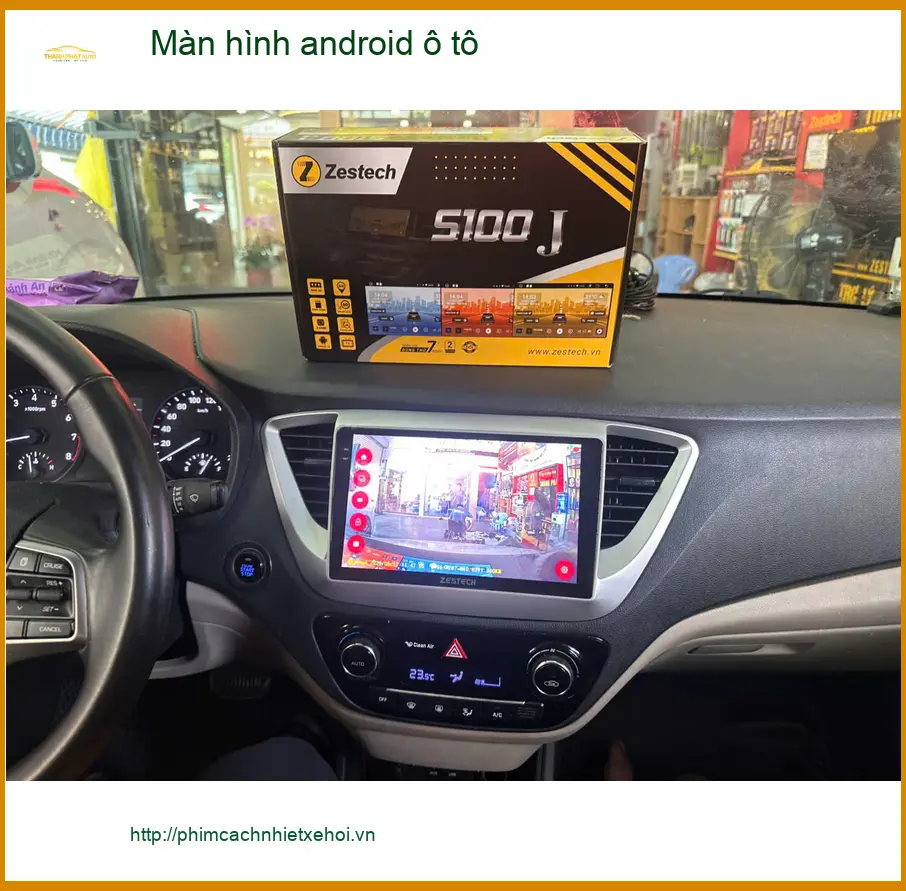 Anh Phong lắp màn hình Android ô tô cho Ford Ranger tại Nhà Bè