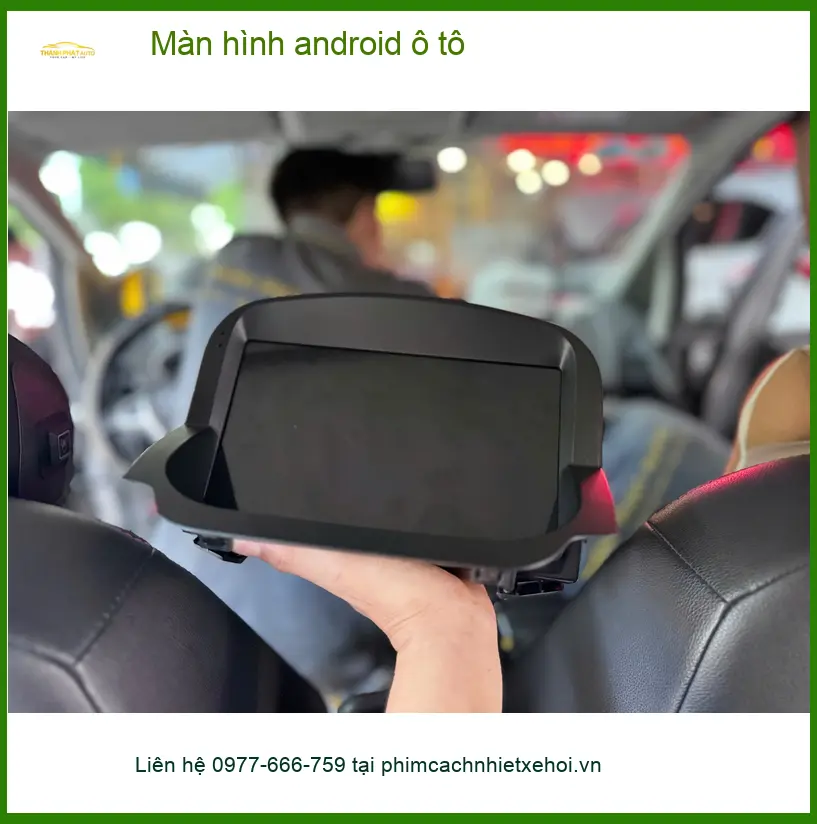 Chị Thảo lắp màn hình Android ô tô cho Kia Seltos tại Cần Giờ để giải trí