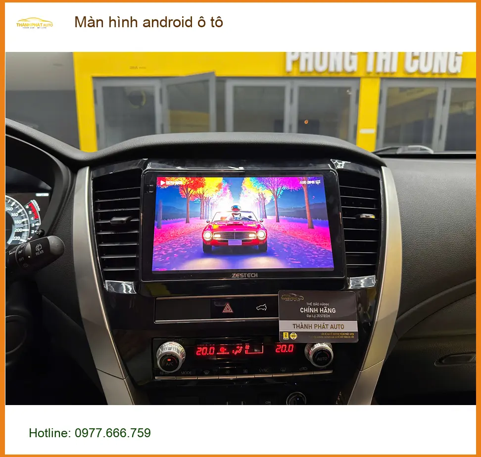 Anh Cường lắp màn hình Android ô tô cho Toyota Vios tại Quận Bình Tân vì màn zin thiếu tính năng ảnh thực tế 2