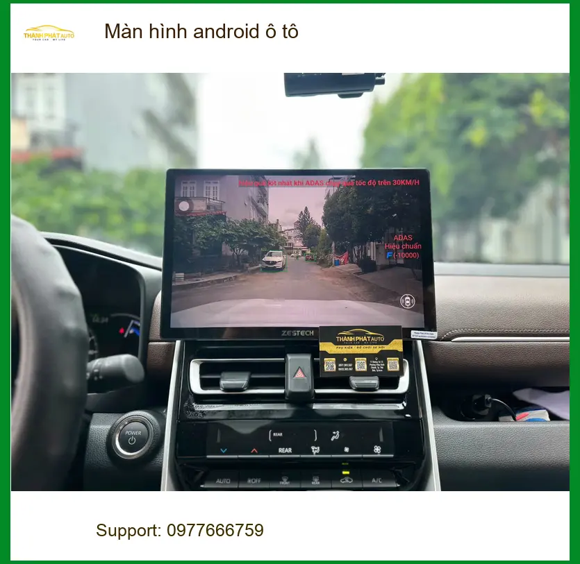 Anh Huy nâng cấp màn hình Android ô tô cho Toyota Camry ở Quận 2 ảnh thực tế 2