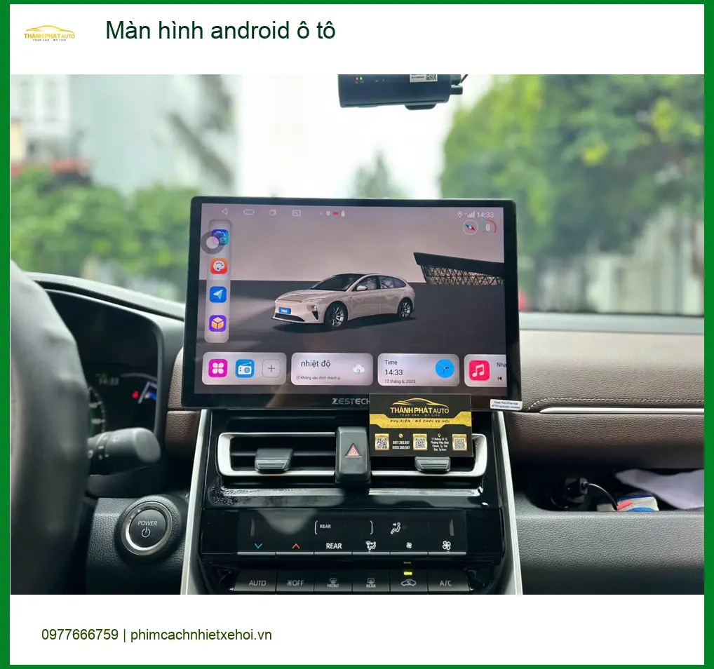 Anh Huy nâng cấp màn hình Android ô tô cho Toyota Camry ở Quận 2 ảnh thực tế 5