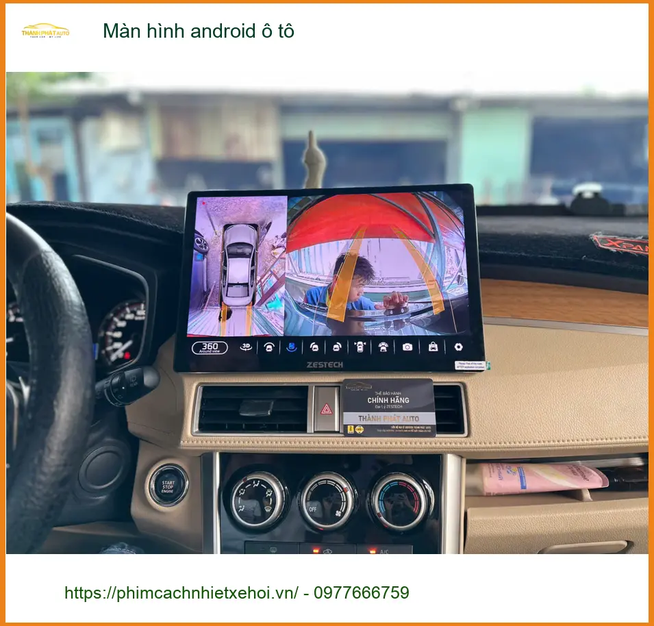 Anh Tùng Lâm nâng cấp màn hình android ô tô cho Hyundai Accent tại Quận 9