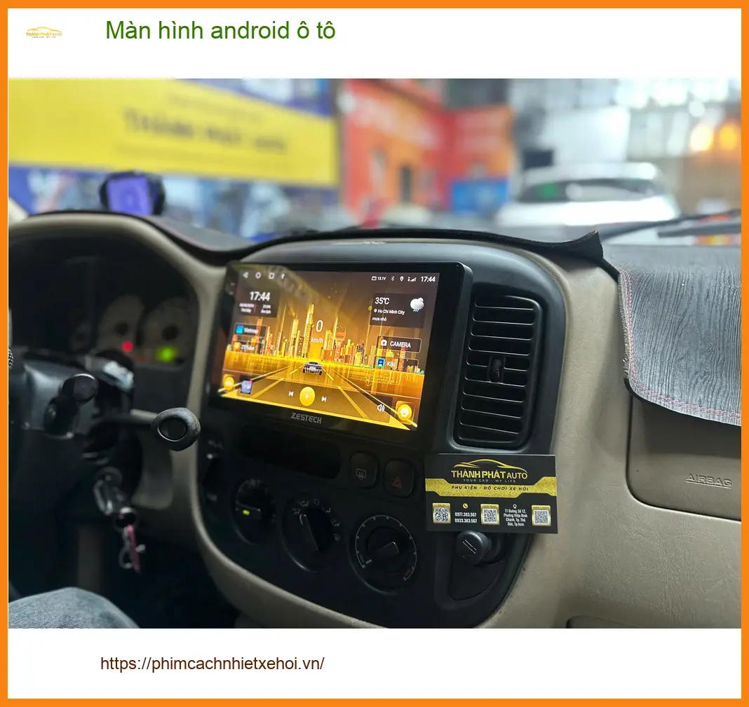 Anh Khải nâng cấp màn hình android ô tô Hyundai Accent tại Quận 12 để hành trình lái xe thêm tiện nghi và giải trí