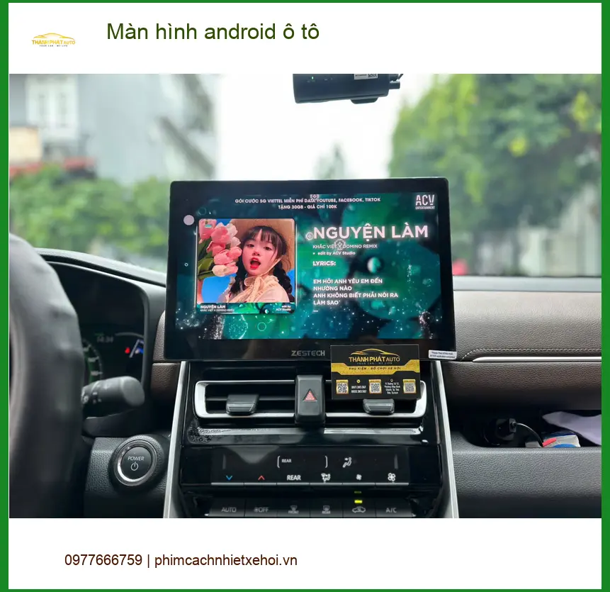 Chú Kiên lắp màn hình android ô tô cho Ford Everest tại Hóc Môn để có đủ tính năng giải trí ảnh thực tế 2