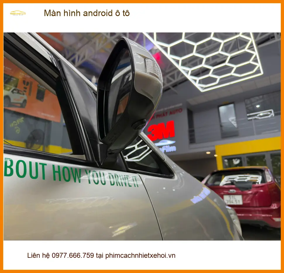 Chị Phương lắp màn hình Android ô tô Hyundai Accent tại Thủ Đức ảnh thực tế 2