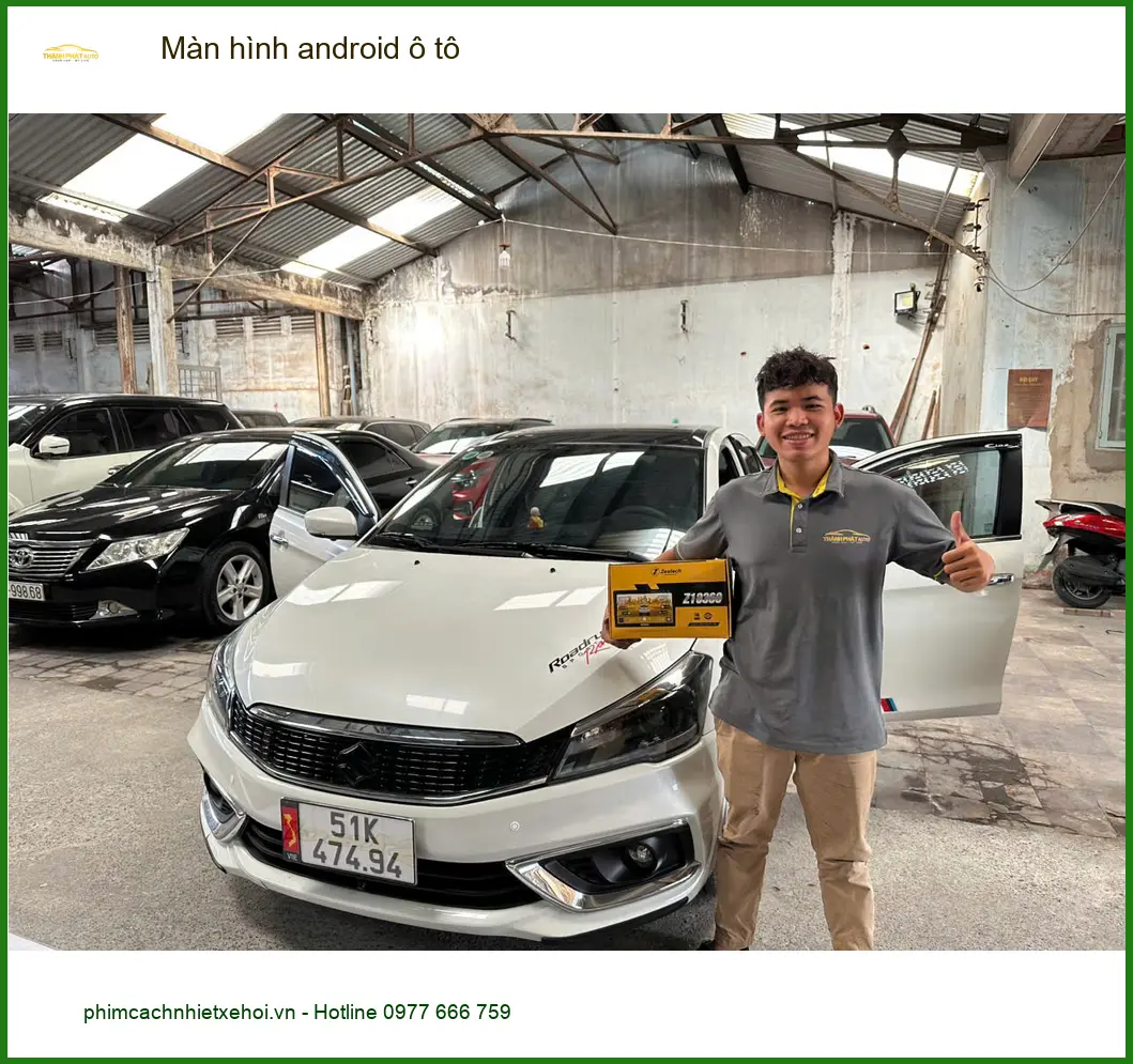 Anh Khải nâng cấp màn hình Android ô tô cho xe Hyundai Creta tại Quận 9 ảnh thực tế 2