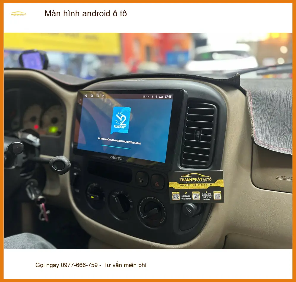Anh Khải nâng cấp màn hình android ô tô Hyundai Accent tại Quận 12 để hành trình lái xe thêm tiện nghi và giải trí ảnh thực tế 3