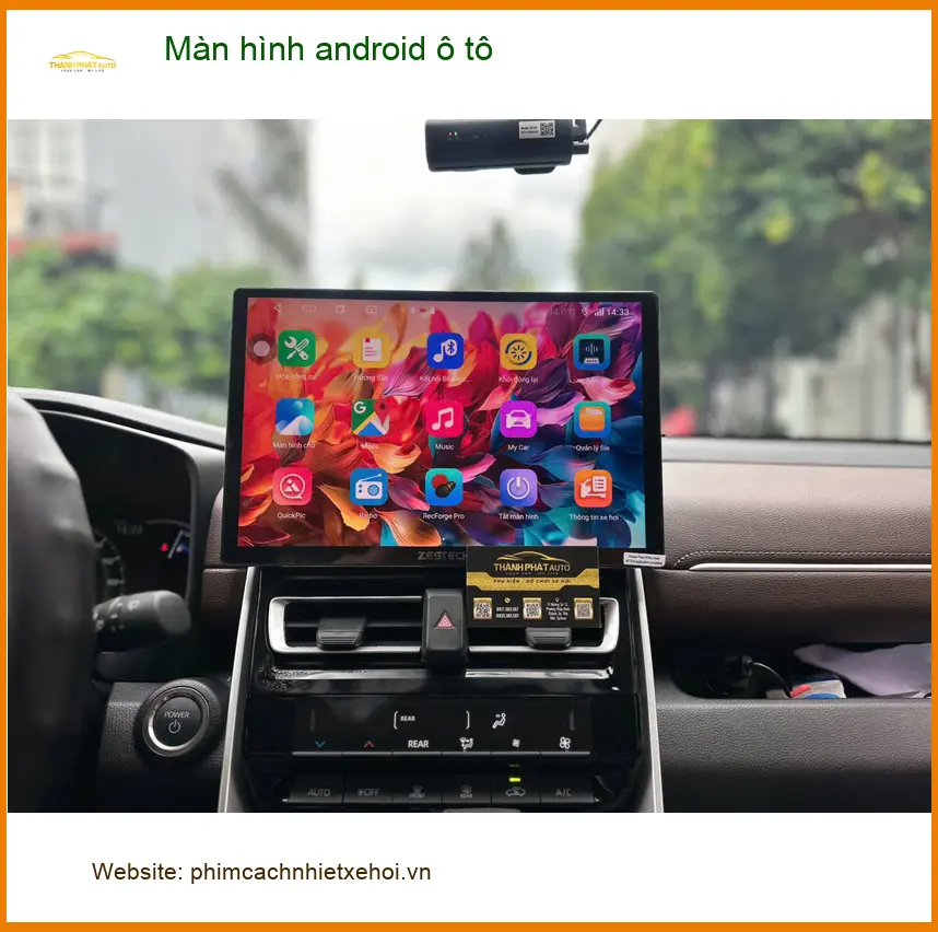 Chú Kiên lắp màn hình android ô tô cho Ford Everest tại Hóc Môn để có đủ tính năng giải trí ảnh thực tế 4