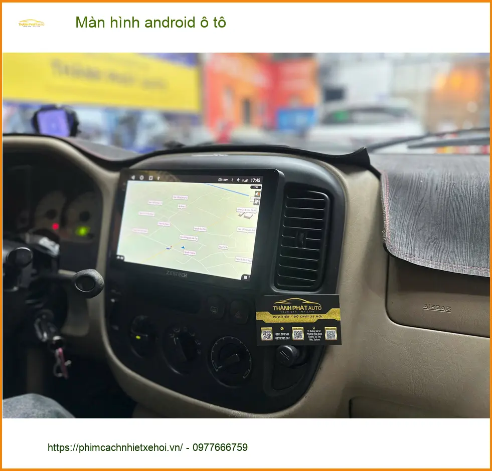 Anh Khải nâng cấp màn hình android ô tô Hyundai Accent tại Quận 12 để hành trình lái xe thêm tiện nghi và giải trí ảnh thực tế 4