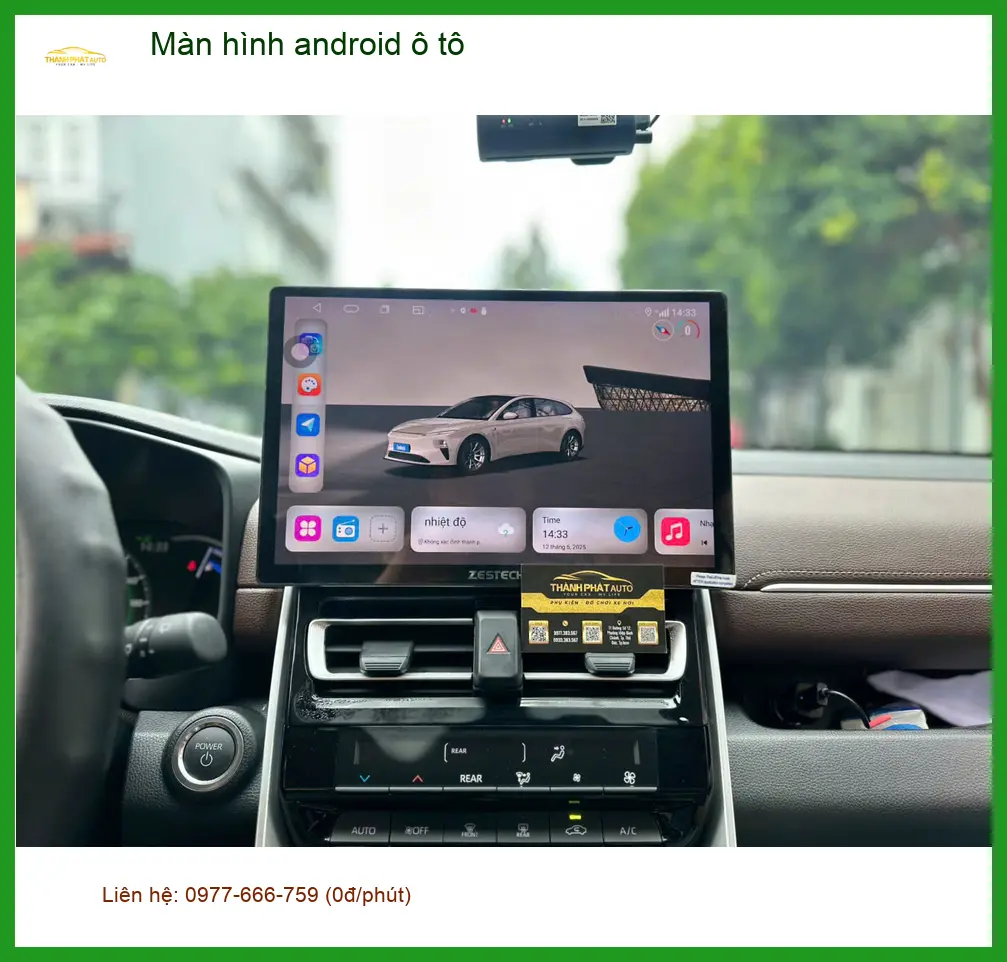 Chú Kiên lắp màn hình android ô tô cho Ford Everest tại Hóc Môn để có đủ tính năng giải trí ảnh thực tế 5