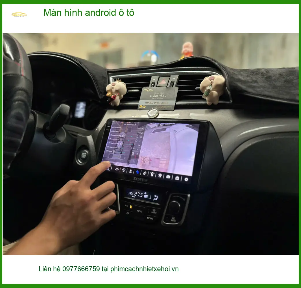 Anh Khải nâng cấp màn hình Android ô tô cho xe Hyundai Creta tại Quận 9 ảnh thực tế 5
