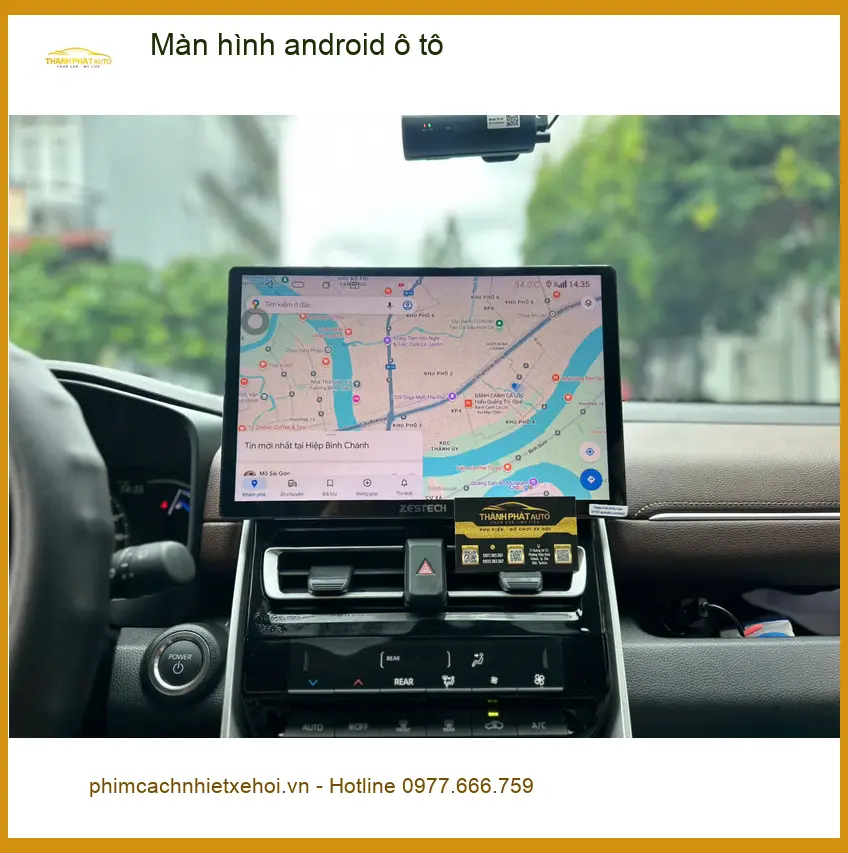 Chú Hùng Cường nâng cấp màn hình Android ô tô cho Creta tại Phú Nhuận