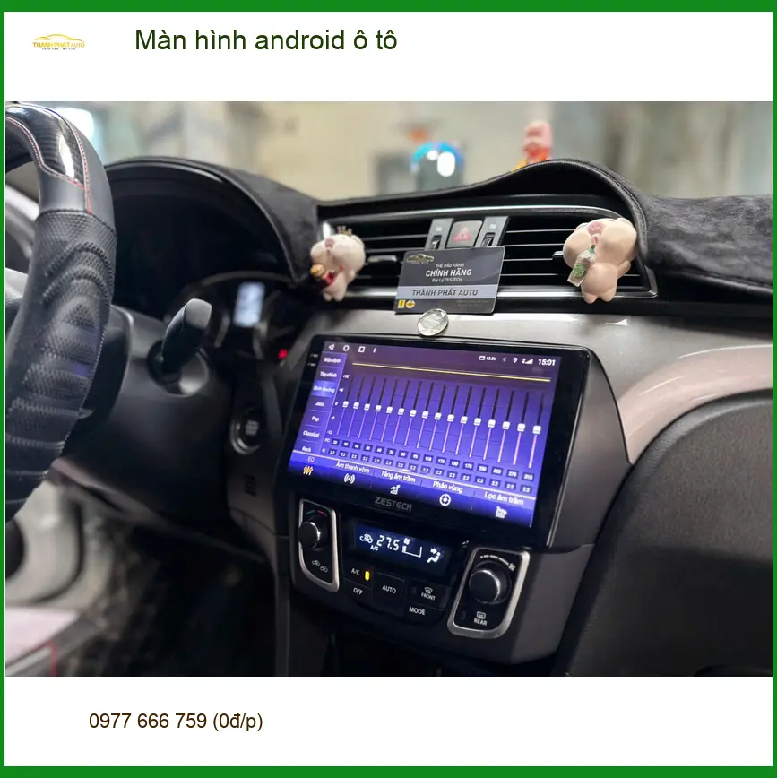 Anh Trường lắp màn hình android ô tô Mazda CX-5 tại Quận 5 vì màn zin thiếu tính năng ảnh thực tế 2