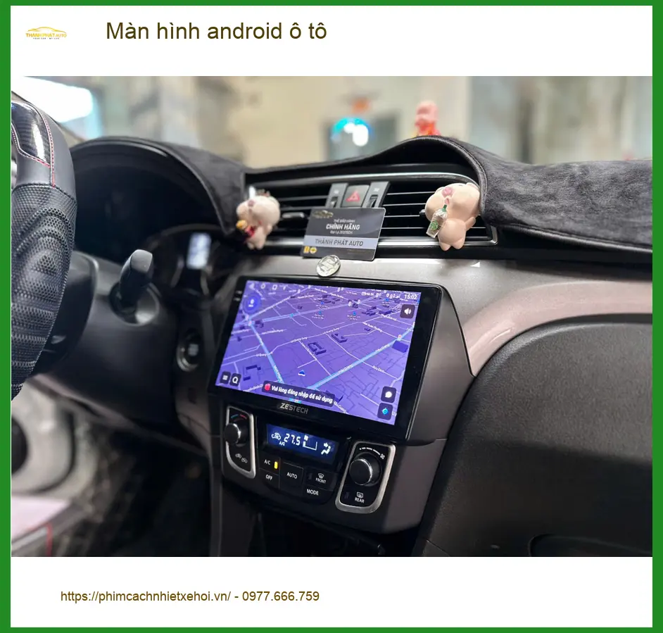 Anh Trường lắp màn hình android ô tô Mazda CX-5 tại Quận 5 vì màn zin thiếu tính năng ảnh thực tế 4