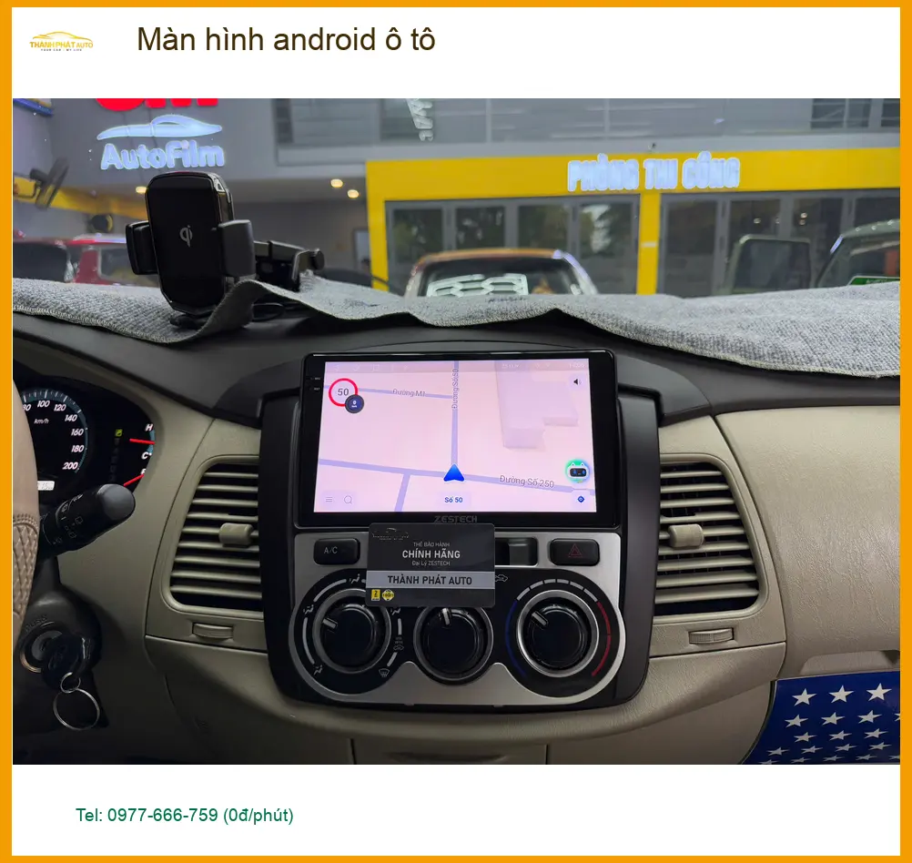 Anh Bách lắp màn hình Android ô tô Kia Sorento tại Cần Giờ nâng cao trải nghiệm lái