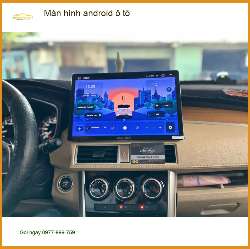 Anh Khang lắp màn hình Android ô tô cho Honda CRV tại Quận 4 để nâng cao trải nghiệm lái ảnh thực tế 3
