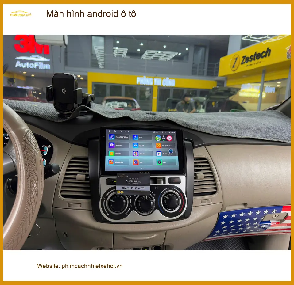 Anh Bách lắp màn hình Android ô tô Kia Sorento tại Cần Giờ nâng cao trải nghiệm lái ảnh thực tế 4