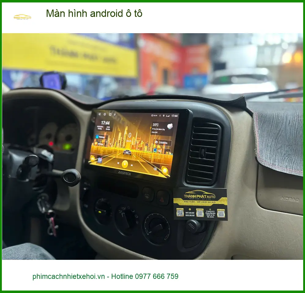 Anh Duy lắp màn hình android cho Kia Sorento tại Thủ Đức để tiện giải trí