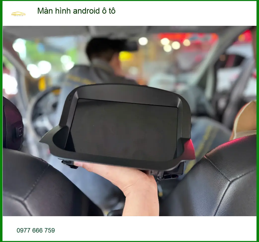 Chị Phương nâng cấp màn hình Android ô tô cho Hyundai Accent tại Quận 1