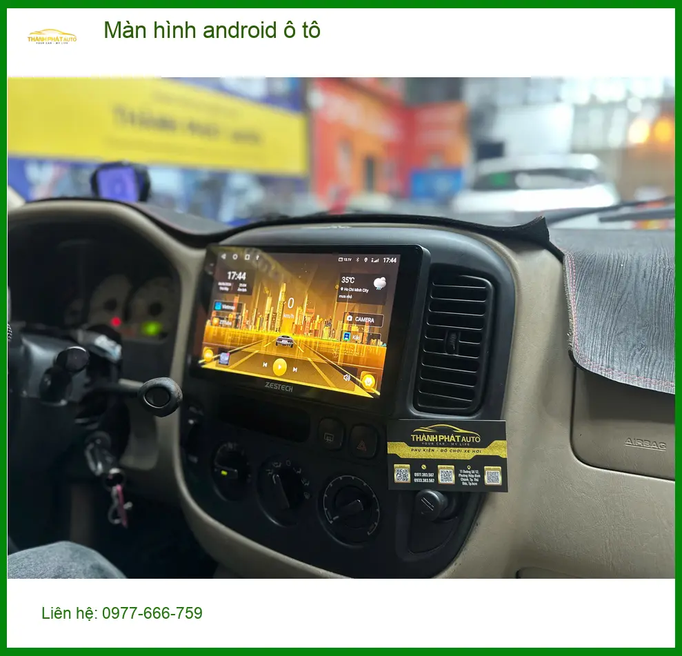Chú Minh lắp Màn hình Android ô tô Toyota Fortuner tại Bình Chánh ảnh thực tế 4