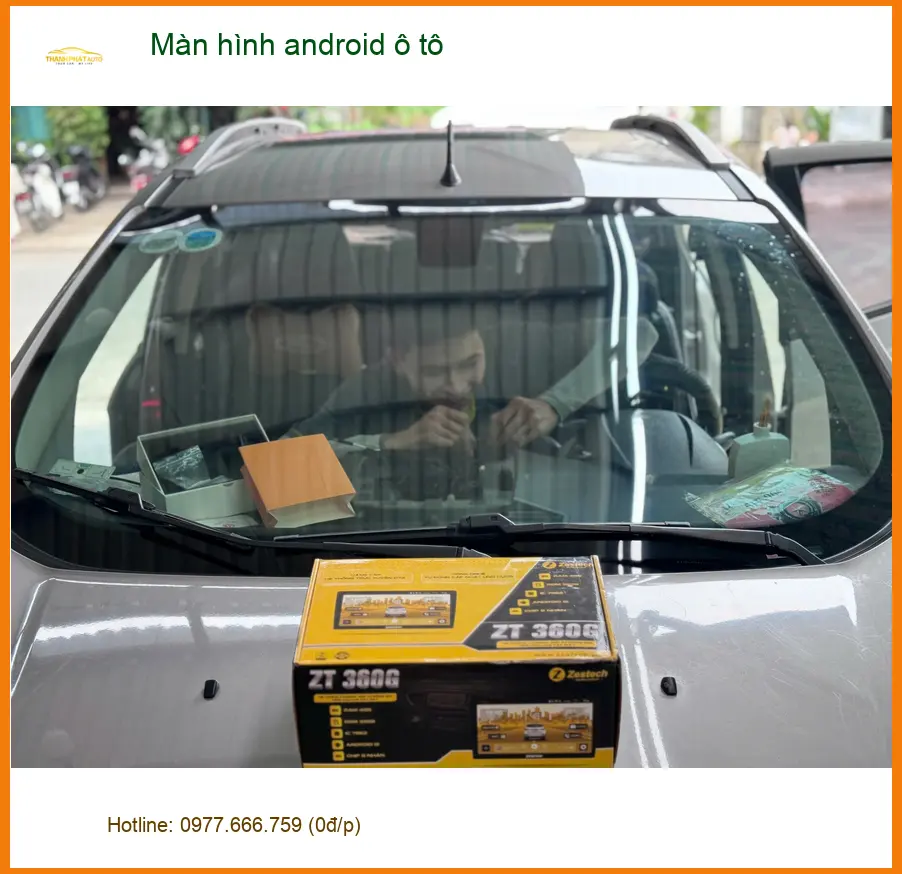 Chị Phương nâng cấp màn hình Android ô tô cho Hyundai Accent tại Quận 1 ảnh thực tế 4