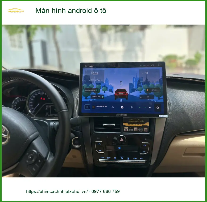Anh Minh Khôi lắp màn hình Android ô tô cho Hyundai Accent tại Quận 3 ảnh thực tế 4