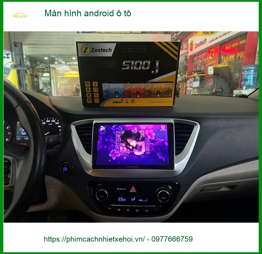 Chú Minh lắp màn hình Android ô tô cho Kia Carnival tại Cần Giờ để tiện xem bản đồ ảnh thực tế 4