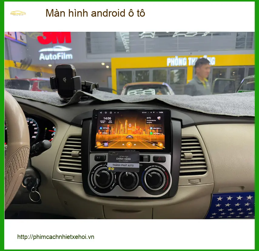 Chị Thanh lắp màn hình android ô tô uy tín cho Mazda CX-5 tại Quận 7