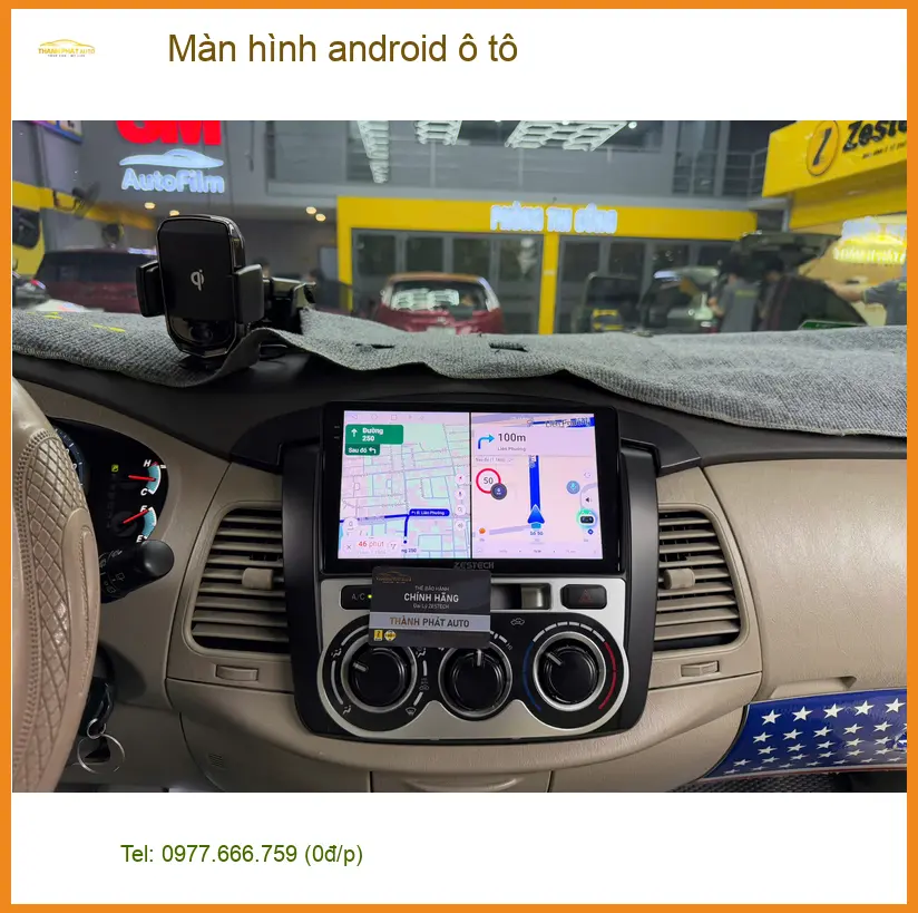 Chị Thanh lắp màn hình android ô tô uy tín cho Mazda CX-5 tại Quận 7 ảnh thực tế 2