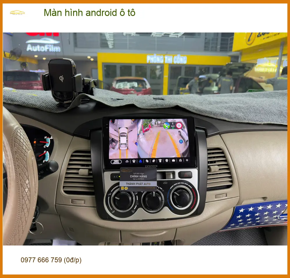 Chị Thanh lắp màn hình android ô tô uy tín cho Mazda CX-5 tại Quận 7 ảnh thực tế 5