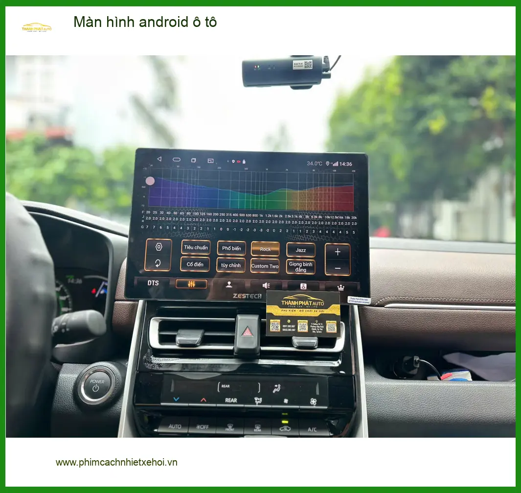 Chị Thảo lắp màn hình android ô tô cho Hyundai Accent tại Quận 10 ảnh thực tế 2